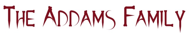 The Addams Family title
